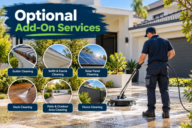 optional add on cleaning services